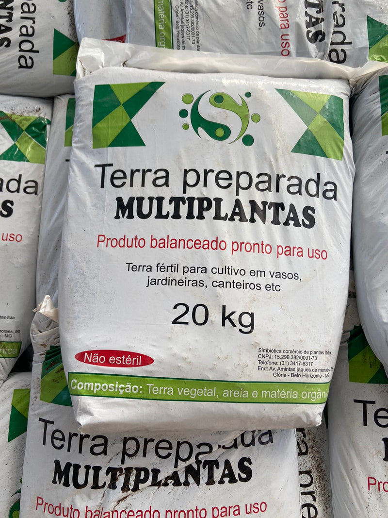 Terra vegetal preparada